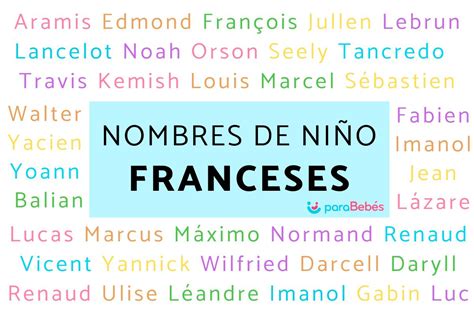 nombres franceses